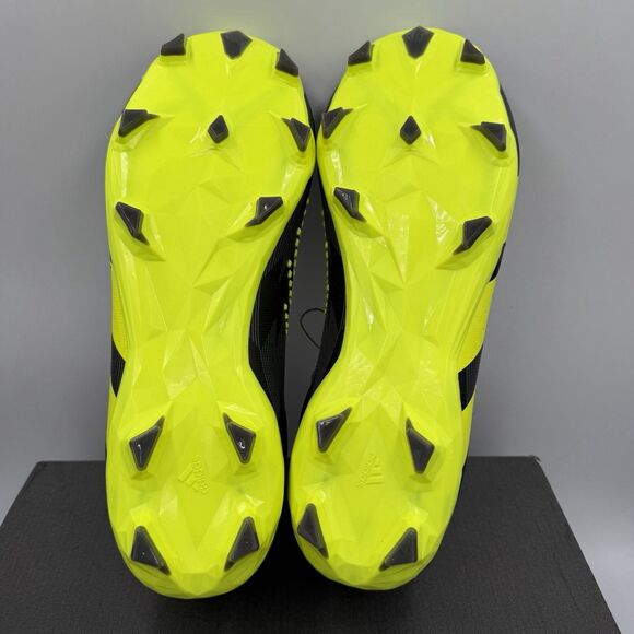 Adidas Predator Accuracy.2 FG Soccer Cleats Black Volt IG0781 Men\'s Size 10 main image 4